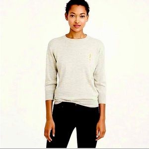 J. Crew | Tippi exclamation point sweater